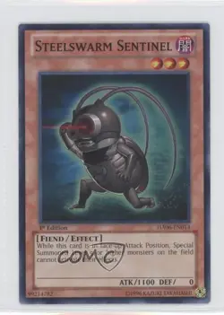 Steelswarm Sentinel 1st Ed. YuGiOh Hidden Arsenal 6: Omega Xyz #HA06-EN014 - Image 1