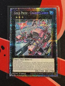 Yugioh - Gold Pride - Chariot Carrie (Starlight Rare) - CYAC-EN088 - 1st Edition - Image 1