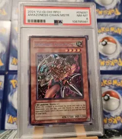 PSA 8 Amazoness Chain Master RP01-EN097 Retro Pack YuGiOh! Unlimited PSA 8 - Image 3