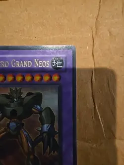 Yugioh Elemental Hero Grand Neos STON-EN035 1st Edition Ultra Rare NM - Image 3