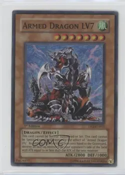 Armed Dragon LV7 1st Ed. YuGiOh Chazz Princeton Duelist Pack #DP2-EN012 2006 - Image 1