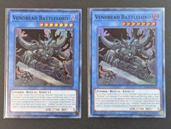 Yugioh TCG - 2x Vendread Battlelord - EXFO-EN082 - NM/LP - 1st Ed - Super Rare - Image 1