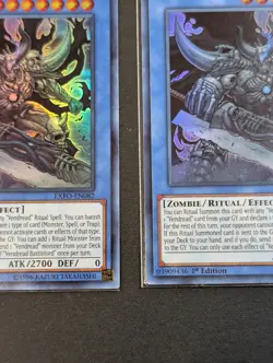 Yugioh TCG - 2x Vendread Battlelord - EXFO-EN082 - NM/LP - 1st Ed - Super Rare - Image 3