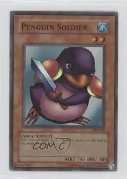 Penguin Soldier Unlimited YuGiOh Starter Deck Joey #SDJ-022 2003 - Image 1