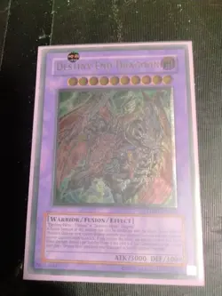 Yugioh Destiny End Dragoon LODT-EN042 Unlimited Ultimate Rare Holo - LP/PL - Image 1