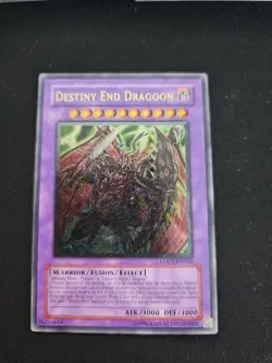 Yugioh Destiny End Dragoon LODT-EN042 Unlimited Ultimate Rare Holo - LP/PL - Image 1