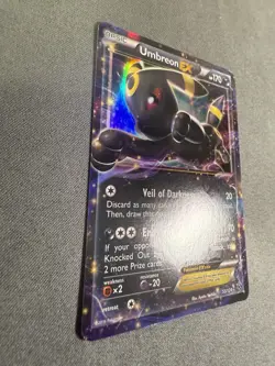 Umbreon EX 55/124 ULTRA RARE XY Fates Collide HOLO NM Pokemon Card - Image 4