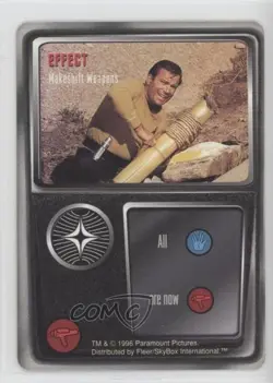 1996 Star Trek - The Card Game Effect Makeshift Weapons - Image 1