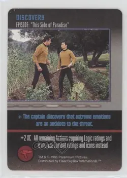1996 Star Trek - The Card Game Discovery Episode: This Side of Paradise - Image 1