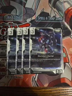 Gundam Aerial X4 Foil - GD01-070 NM - Gundam TCG Card Game - Image 1