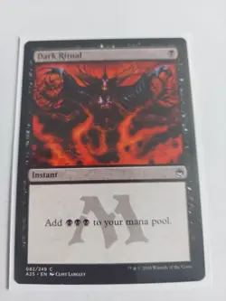 Dark Ritual M25​ - MTG Actual Card In Photos - Image 1