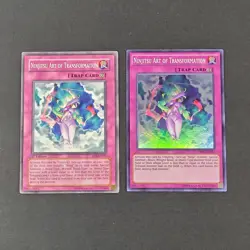 Yugioh TCG - 2x Ninjitsu Art of Transformation - SD8-EN035, OP02-EN011 LP/MP 1st - Image 2