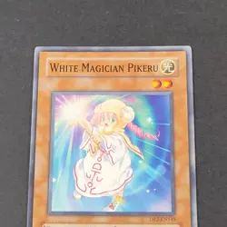 Yugioh TCG - 1x White Magician Pikeru. DR2-EN145 - LP/NM - Unlimited Common 2005 - Image 4