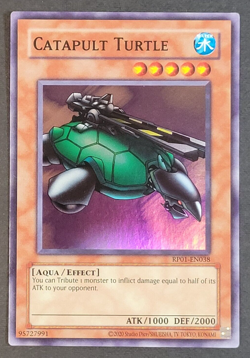 Yugioh TCG - 1x Catapult Turtle - RP01-EN038- Super Rare - NM - 2024, Pack Fresh - Image 1