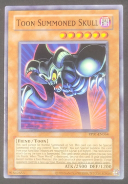 Yugioh TCG - Toon Summoned Skull - RP01-EN064 - NM - Pack Fresh - Unlimited 2020 - Image 1