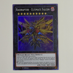 Yugioh - Raidraptor - Ultimate Falcon - SHVI-EN053 - NM - Super Rare - 1st 2016 - Image 2