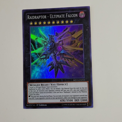 Yugioh - Raidraptor - Ultimate Falcon - SHVI-EN053 - NM - Super Rare - 1st 2016 - Image 3