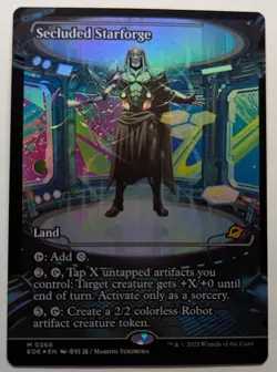 SECLUDED STARFORGE Showcase Foil - Edge of Eternities - MTG Magic: The Gathering - Image 1