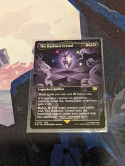 The Darkness Crystal #0335 (Borderless) Unplayed NM MTG Final Fantasy - Image 1