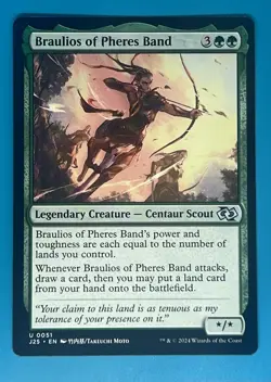Mtg Braulios of Pheres Band (Anime) Foundations Jumpstart Regular - Image 1