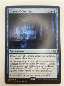 MTG X1Court of Cunning Commander Legends Regular NM - Image 1