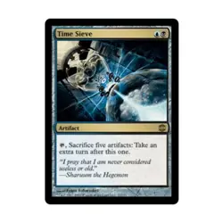 WOTC MtG Alara Reborn Time Sieve (R) (Foil) EX - Image 1