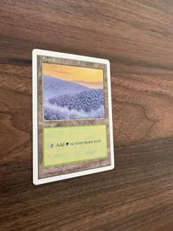 Forest (449) 5th Edition Land MTG Magic NM - Image 2