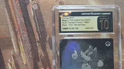 MTG Young Wolf #0885 Black & White Foil Twisted Toons SLD CGC Pristine 10 Pop 1 - Image 2