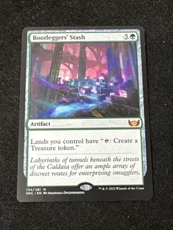 MTG Bootleggers' Stash 134/281 Streets of New Capenna SNC NM Magic Regular - Image 1