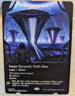 Susur Secundi, Void Altar (Borderless) MTG Edge of Eternities Regular Mythic - Image 1