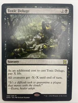 MTG Toxic Deluge Eternal Masters 108/249 Regular Rare-NM - Image 1