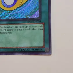 Yugioh TCG - Marshmallon Glasses - PP01-EN004, NM - Prismatic Secret Rare - 2007 - Image 4