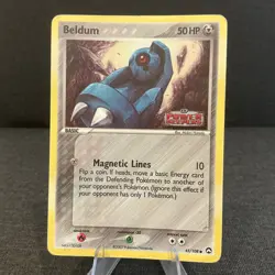 Beldum 45/108 Power Keepers Reverse Holo Stamped 2007 Pokemon Card - HP - Image 1