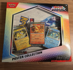 Pokemon Scarlet & Violet Prismatic Evolutions Poster Collection Factory Sealed - Image 1