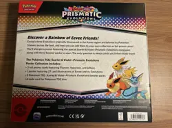 Pokemon Scarlet & Violet Prismatic Evolutions Poster Collection Factory Sealed - Image 2