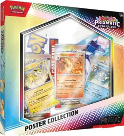 Pokemon Scarlet & Violet Prismatic Evolutions Poster Collection Factory Sealed - Image 1