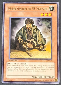Yugioh - Karakuri Strategist MDL 248 "Nishipachi" - STBL-EN021 - LP/NM, 1st 2010 - Image 1