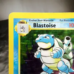 Blastoise Holo 2/102 Base Set WOTC 1999 Pokemon Card Unlimited Rare MP/LP ⭐ - Image 3