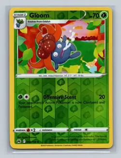 Pokemon - Gloom - 002/159 - Crown Zenith - Reverse - Uncommon - NM - Image 1