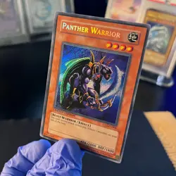 Yugioh Panther Warrior CT2-EN006 2005 Collectors Tin Limited Edition Mint+ - Image 1