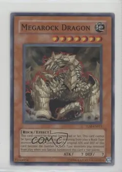 SR - Megarock Dragon 1st Ed. YuGiOh The Lost Millenium #TLM-EN015 2005 - Image 1