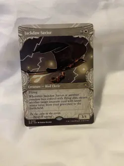 Jackdaw Savior Showcase MTG Magic the Gathering Card NM Near Mint BLB 0296 - Image 1