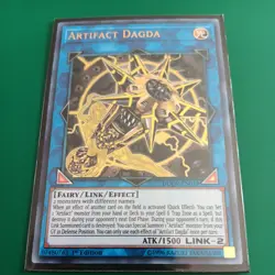 Artifact Dagda - DUOV-EN019 - Ultra Rare 1st Edition Yugioh Card Duel Overload - Image 1