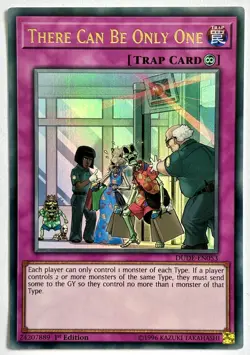 DUDE-EN053 There Can Be Only One - Ultra Rare 1st Edition Near Mint YuGiOh Card - Image 3