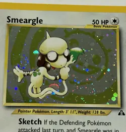 Smeargle 11/75 Neo Discovery Holo Pokemon Card - Image 1