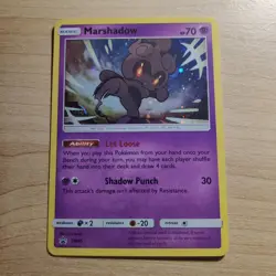 Marshadow SM85 - NM HOLO BLACK STAR PROMO Sun & Moon - Pokemon 2017 TCG Card - Image 1