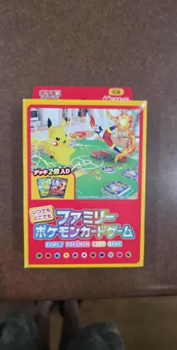 Pokemon TCG Family Card Game Anytime Anywhere Deck Japanese Sealed - Image 1