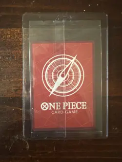 2025 JULY PSA ONE PIECE SHANKS PROMO CARD HOLO REFRACTOR OP01-001 SEALED RARE - Image 2