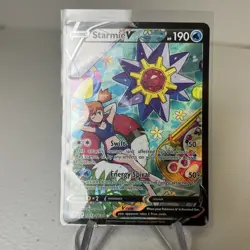 Starmie v Astral Radiance Holo Ultra Rare Card TG13/TG30 Pokemon TCG NM Ft Misty - Image 1