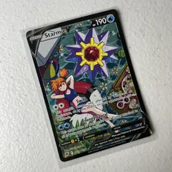 Starmie v Astral Radiance Holo Ultra Rare Card TG13/TG30 Pokemon TCG NM Ft Misty - Image 2